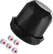 SUPVOX 1 Set Chic Dice of Quiet Dice Game Cups for Parties Ktv and Board Games Lightweight Fun and Reliable for Unique Gatherings