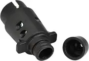 NDNCZDHC 7 Pin Car Trailer Socket Plug Connector for Caravan Towbar Towing European Standard 12V
