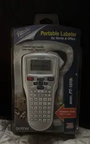 Brother PT-1010s P-Touch Portable Labeler Label Maker Printer NEW SEALED