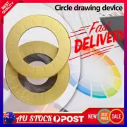 Adjustable Circle Drawing Ruler Tool Measuring Drawing Circular Compass IW