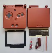 red Housing Shell Button Replace for Nintendo Game Boy Advance SP GBA SP