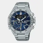 Casio Edifice ECB-10D-2A | Bluetooth Smartphone Link Watch | Blue Dial | Stainle