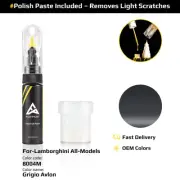 Touch Up Paint For Lamborghini All Models 8004M Grigio Avlon With Polish Paste