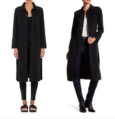 Helmut Lang Jean Jacket Denim Coat Duster BNWT SZ XS