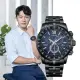 【CITIZEN 星辰】廣告款 韋禮安 亞洲限定 光動能全球電波計時手錶(CB5885-85L)