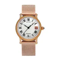 在飛比找PChome24h購物優惠-FLUNGO佛朗明哥米蘭羅馬假期機械腕錶(金)