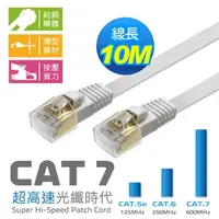 在飛比找順發線上購物優惠-Link All Cat.7 扁線 10M 網路線