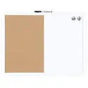 Quartet Combination Magnetic Whiteboard & Corkboard
