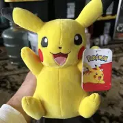 Pokemon Pikachu 8" Plush - Officially Licensed and Stuffed Animal Material