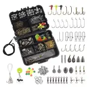 Freshwater Terminal Tackle Kits, 181 pcs, Fishing Hooks, Fishing Accessory Ge...