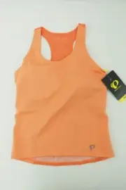 NEW! Pearl Izumi Sugar Tank Women's Top Size Medium Orange Athletic/Exercise