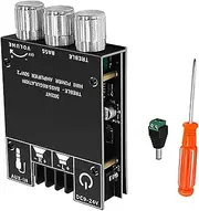 Bluetooth 5.0 Amplifier Board, 15~100W Audio Amp Board Left and Right Dual Channel DC9~24V, ZK-502MT Stereo Digital Audio Amp