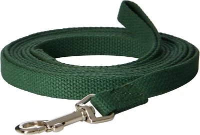 OmniPet Cotton Dog Training Lead for Dogs, 10', Green,House Training Pads