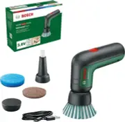 3.6V Cordless Electric Power Cleaning Brush with 4 Cleaning Attachments & Micro