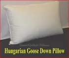 1 KING SIZE PILLOW- 95% HUNGARIAN GOOSE DOWN - AUSTRALIAN MADE