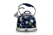 Laura Ashley 2.5L 10 Cup Gas Induction Stove Top Kettle Water Boiler Elveden BLU