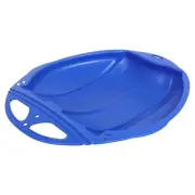 Plastic Snow Sled Beach Sand Sled Board with Handle Grass Saucer Disc Sled