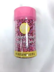Wilton Valentine NonPareils Sprinkles Pink Purple 3oz