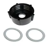 Blender Jar Base + 2Pcs Rubber O- Gaskets Replacement for Oster Blender V3R8
