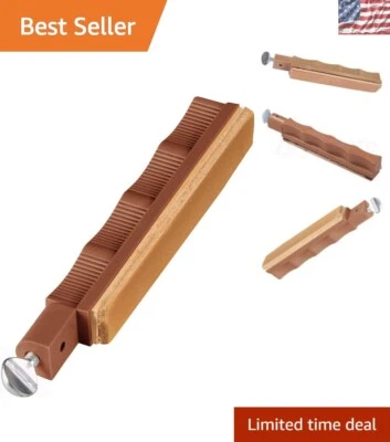 Premium Leather Stropping Hone for Knife Polishing - Precision Grit Accessory