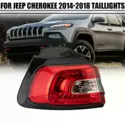 Left/Right Side Tail Lamp FOR Jeep Cherokee 2014 2015 2016 2017 2018 Rear Tail Light Brake Lamp with Medial-right 3000K