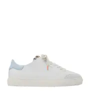 Round head lace-up casual shoes 36 White