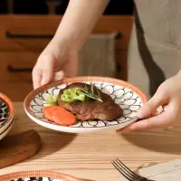 在飛比找蝦皮商城精選優惠-Nippon Life 日食 日系餐具日式牛排盤陶瓷盤子菜盤
