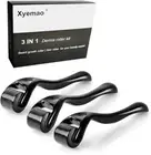 Xyemao Beard Growth Roller| Derma Roller 3Pack(0.5+1.0+1.5) mm | Beard Roller |