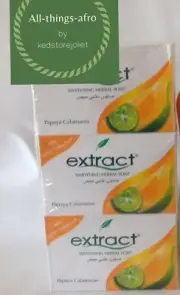 3xOriginal Papaya Extract Whitening Herbal Soap. extract papaya SOAP.