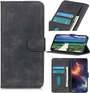 [JAJOJSJO] Case Compatible with Oppo Reno 8 Pro 5G, PU Leather Protective Case with Magnetic Closure, Card Slot, Money Compartment, Flip Case, Shockproof Mobile Phone Case for Oppo Reno 8 Pro 5G, Black