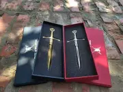 Celtic triskele letter opener,Sword Celitic mythology,Triskelion Celtic sword