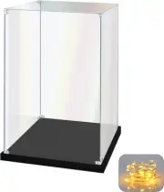 KOLIPI Acrylic Display Case for Collectibles Assemble Clear Box Lego Alternat...