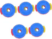 CIMAXIC 5pcs Durable Cymbal Quick Assembly Nuts for Drum Set Easy Installation and Removal Random Color Practical Drum Accessories for Quick Cymbal Replacement Random Color