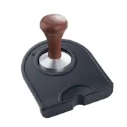 3 Types Silicone Coffee Tamper Mat, Black, Anti-Slip Espresso Tamper Mat