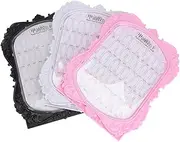 Gogogmee 3pcs Fake Nails Display Boards Abs Material Nail Gel Cards Numbered Nail Art Display Board