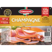 D'Orsogna Champagne Leg Ham 4 pack