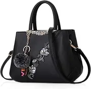 [NICOLE & DORIS] Handbags fashionable women's handbags for ladies flower pattern crossbody bags splicing color shoulder bags