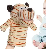 Animal Puppets - 25cm/9.84 Inch Soft Figures Toy | Funny Cartoon Doll, Birthday Easter Basket Stuffers for Boys and Girls