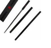 Naruto Sasuke Uchiha Sword of Kusanagi Anime Katana Samurai Grass Cutter Cosplay