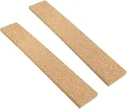 ULDIGI 2pcs Self-Adhesive Cork Board Strips Frameless Memo Batten Strips for Office and Home Cork Material for Notes Photos and Reminders