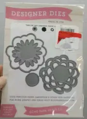 Scrapbooking Dies Echo Park Paper Co Simple Life Flowers