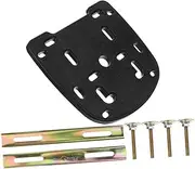 MUELODSIC Motorcycle Rear Luggage Rack Base Screws Heavy Duty Electric Scooter and Motorbike Cargo with Stabilizing Strips for Enhanced Stability