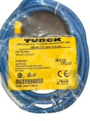 Turck Sensor Cable RK 4.21T-2-RS 4.21T M12 Quick Disconnect (NAMUR Cable)