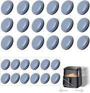 30 Pcs Kitchen Appliance Sliders, DIY Self Adhesive Magic Telfon, Self Stick Sliders Sliding Tray for Most Countertop Coffee Makers, Blenders, Air Fryers, Pressure Cooker,Stand Mixers