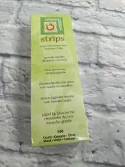 Clean + Easy Cloth Waxing Strips, Large (Leg) Cloth Strips, 3" by 9", 100 Count