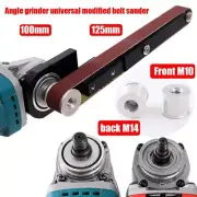 Angle Grinder Electric Belt Sander Grinder Polishing DIY Tool For Woodworking