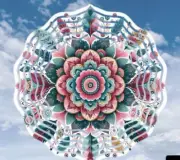 Boho wind spinner.