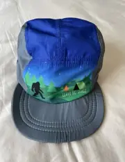Headsweats 5 Panel Clip Back Hat Crushable Bigfoot Leave No Trace OSFM NWT