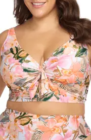 Artesands Titania Cezanne D- & DD-Cup Bikini Top in Natural at Nordstrom, Size 18 Us