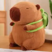 Cute Capybara Plush Toy with Backpack - Anime Stuffed Animal Doll